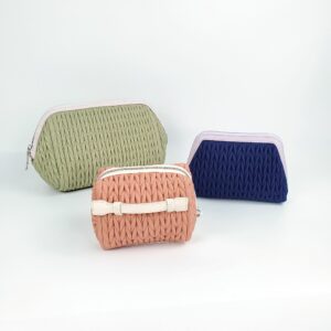 Popular Products nylon with quilting cosmetic bag Multiple color options makeup bag Fashion Trends