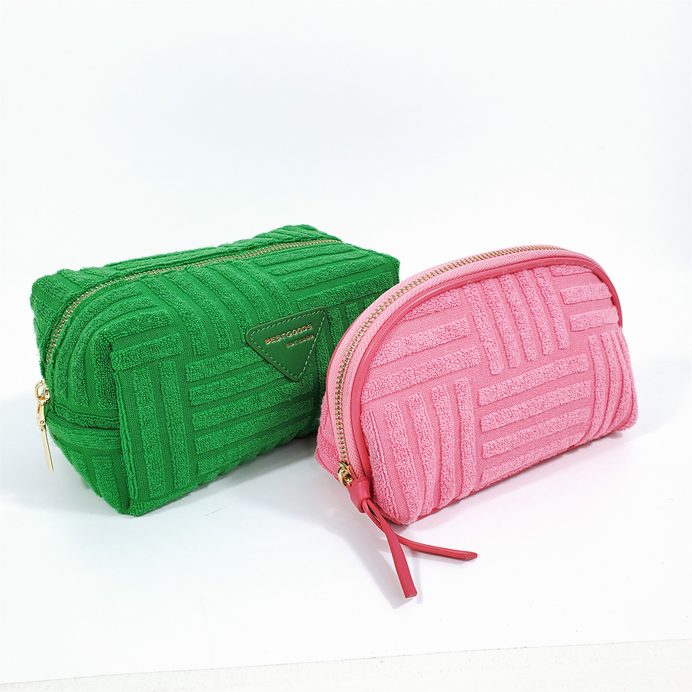 Classic terry cosmetic bag color range