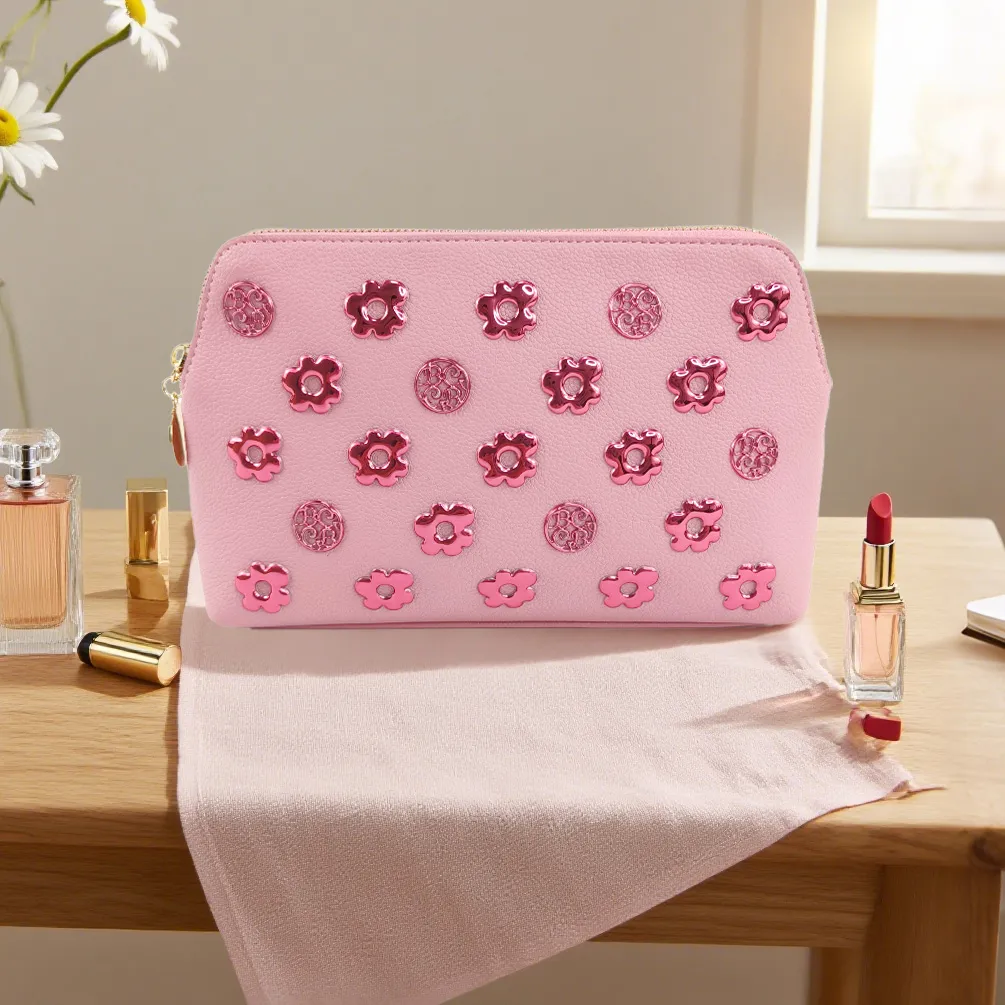Custom Quilted Makeup Bags for Private Label Brands
