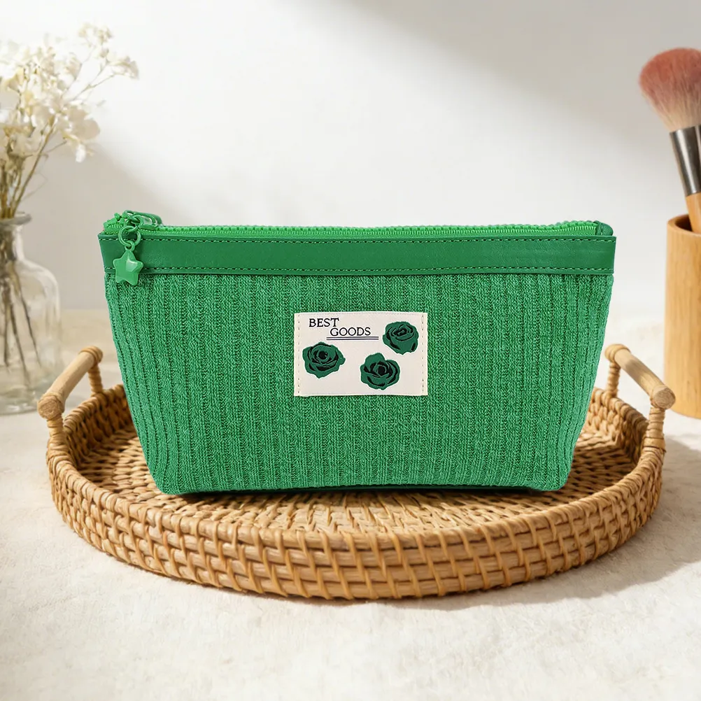Custom Terry Cloth & Velour Cosmetic Bags for Beauty and Spa Programs