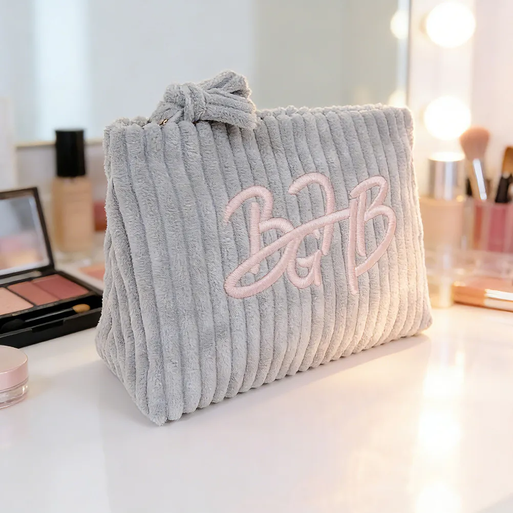 BG-VEL-062 terry cosmetic bag