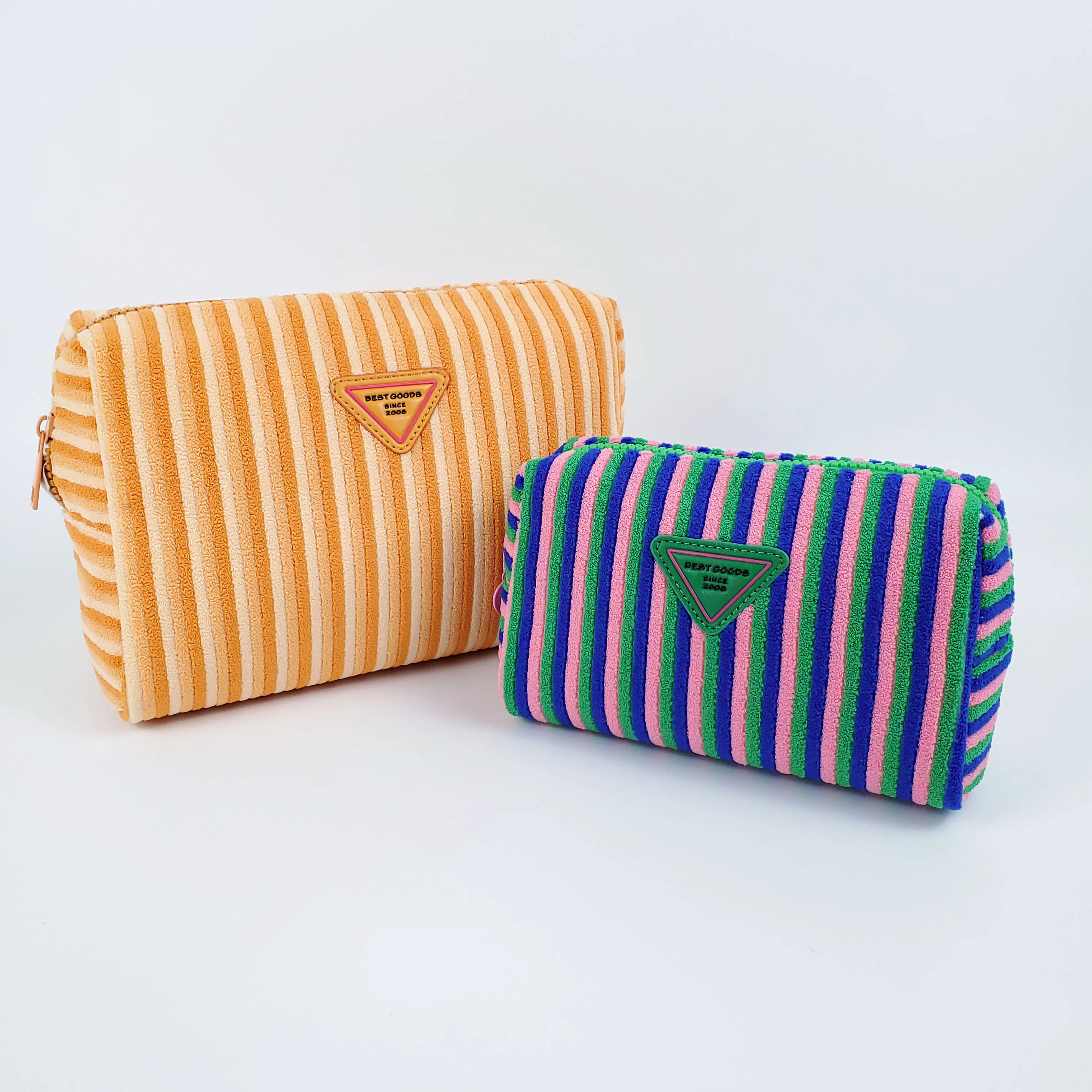 BG-VEL-075 terry cosmetic bag