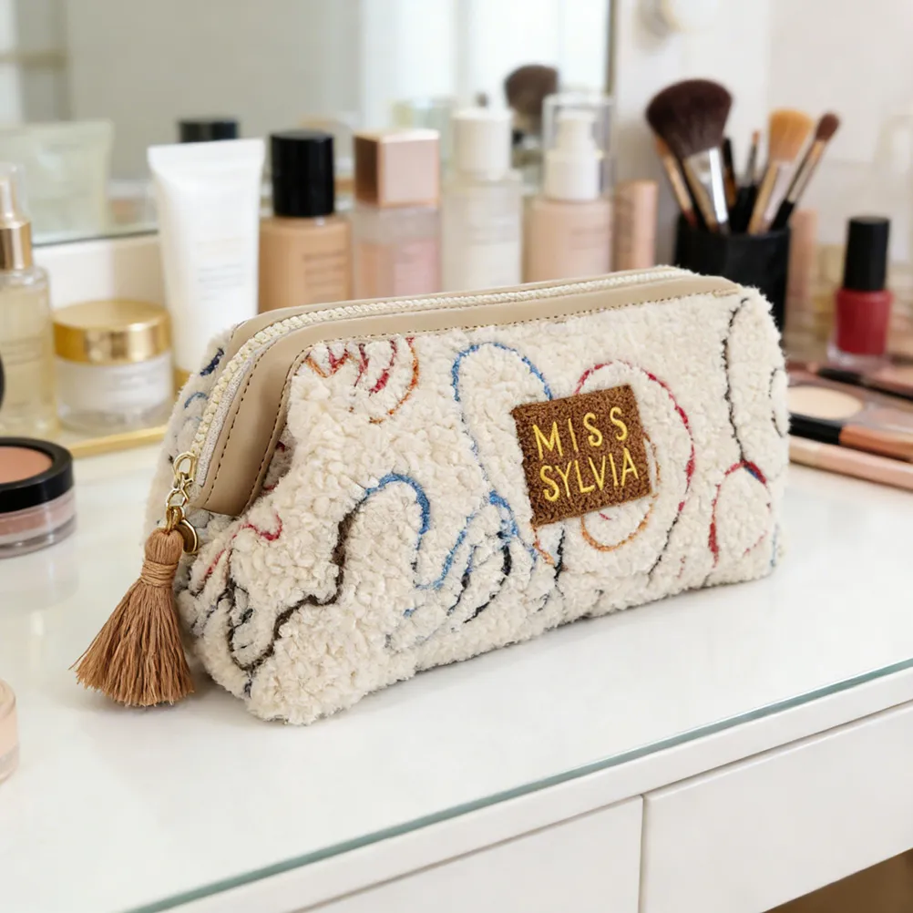 BG-VEL-010 velvet cosmetic bag
