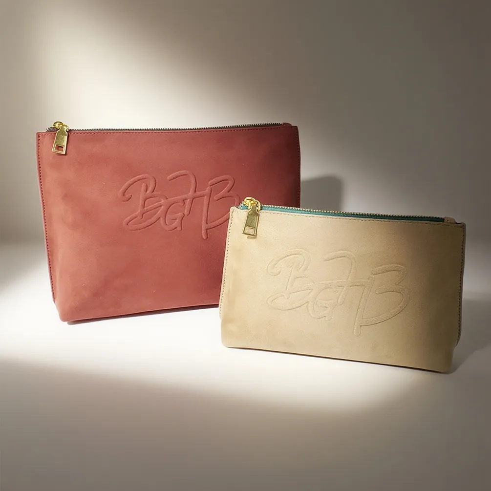 Custom Velvet & Suede Cosmetic Bags for Beauty and Gift Brands